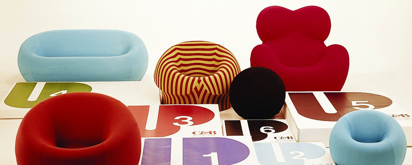 How the 1960s inspired Gaetano Pesce's famous UP Series
