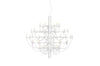 2097/50 Frosted Bulbs Suspension Lamp-Flos-Space Furniture SG