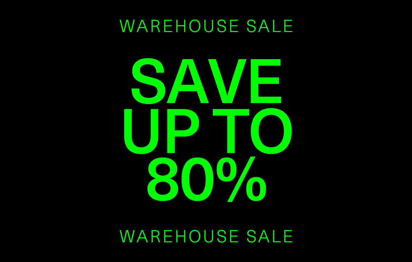 Singapore Warehouse Sale - Save the date
