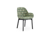 Clap Chair - Rubelli Fabric-Kartell-Space Furniture SG