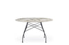 Glossy Round Table - Stoneware-Kartell-Space Furniture SG