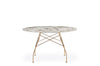 Glossy Round Table - Stoneware-Kartell-Space Furniture SG