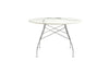 Glossy Small Round Table - Stoneware-Kartell-Space Furniture SG