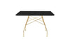 Glossy Small Square Table - Stoneware-Kartell-Space Furniture SG