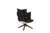 Husk Swivel Armchair with Snug Sides and Headrest-B&B Italia-Space Furniture SG