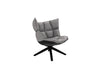 Husk Swivel Armchair with Snug Sides-B&B Italia-Space Furniture SG