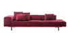 Largo Sofa with Right Ottoman-Kartell-Space Furniture SG
