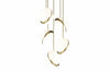 Mini Crescent Chandelier 5 Piece-Lee Broom-Space Furniture SG