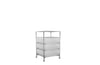 Mobil Chest of Drawers - 3 Containers & Shelf - Feet-Kartell-Space Furniture SG