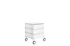 Mobil Mat Chest of Drawers - 3 Containers - Wheels-Kartell-Space Furniture SG