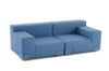Plastics Tech Fabric 2 Seat Sofa-Kartell-Space Furniture SG