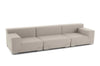 Plastics Tech Fabric 3 Seat Sofa-Kartell-Space Furniture SG