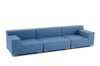Plastics Tech Fabric 3 Seat Sofa-Kartell-Space Furniture SG