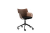 Q/Wood Soft Swivel Chair-Kartell-Space Furniture SG