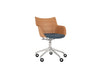 Q/Wood Soft Swivel Chair-Kartell-Space Furniture SG