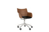 Q/Wood Swivel Chair-Kartell-Space Furniture SG
