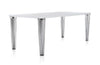 TopTop Large Rectangular Table - Glass Top-Kartell-Space Furniture SG