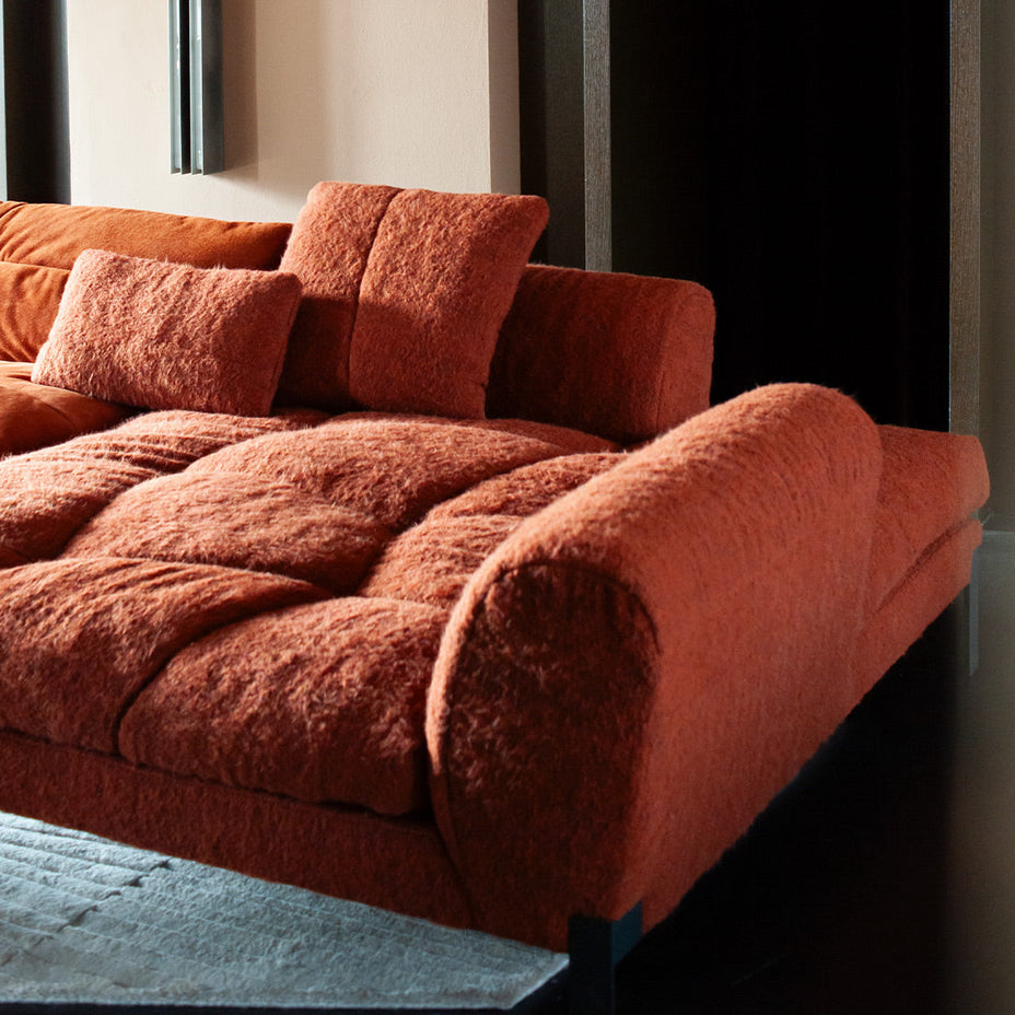Baxter opens a new chapter. Fabric joins the leather legacy