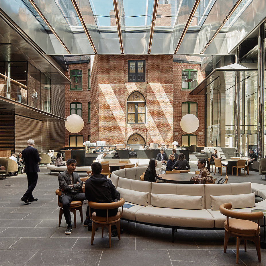 Iconic furniture and hybrid thinking at 120 Collins Street
