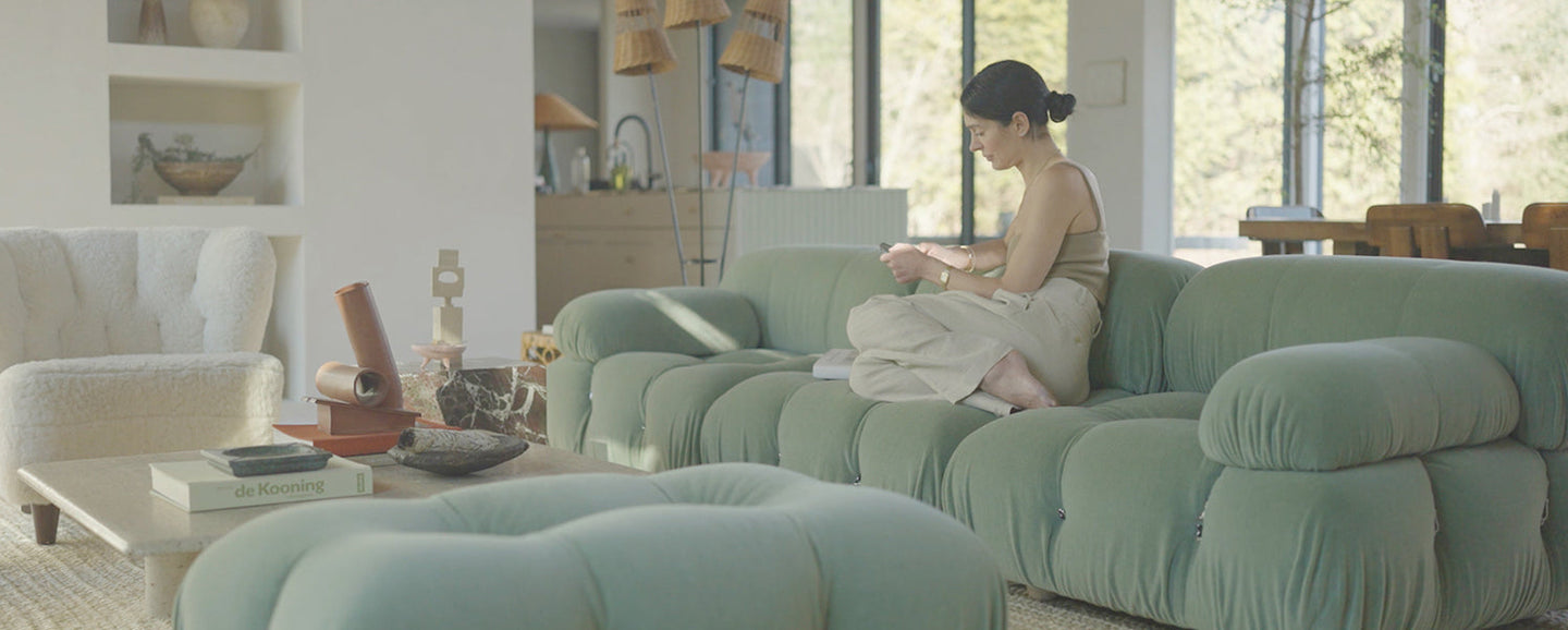Athena Calderone explores the ‘swoonyness’ of the Camaleonda-Space Furniture SG
