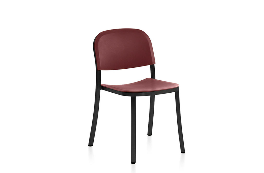 Bordeaux / Black Powder Coated