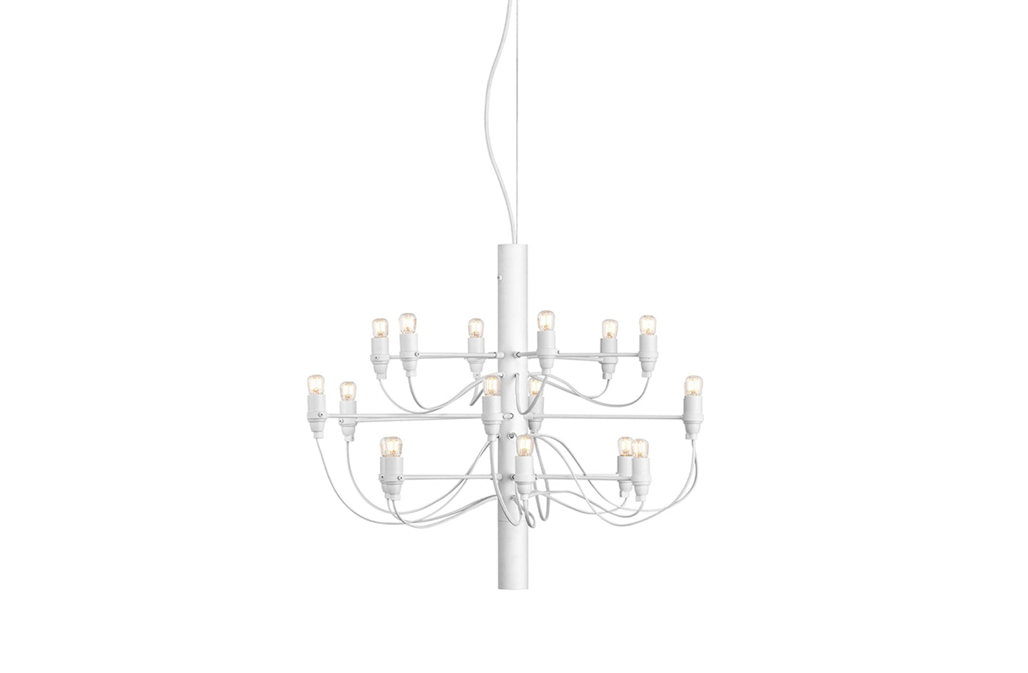 2097/18 Clear Bulbs Suspension Lamp-Flos-Space Furniture SG
