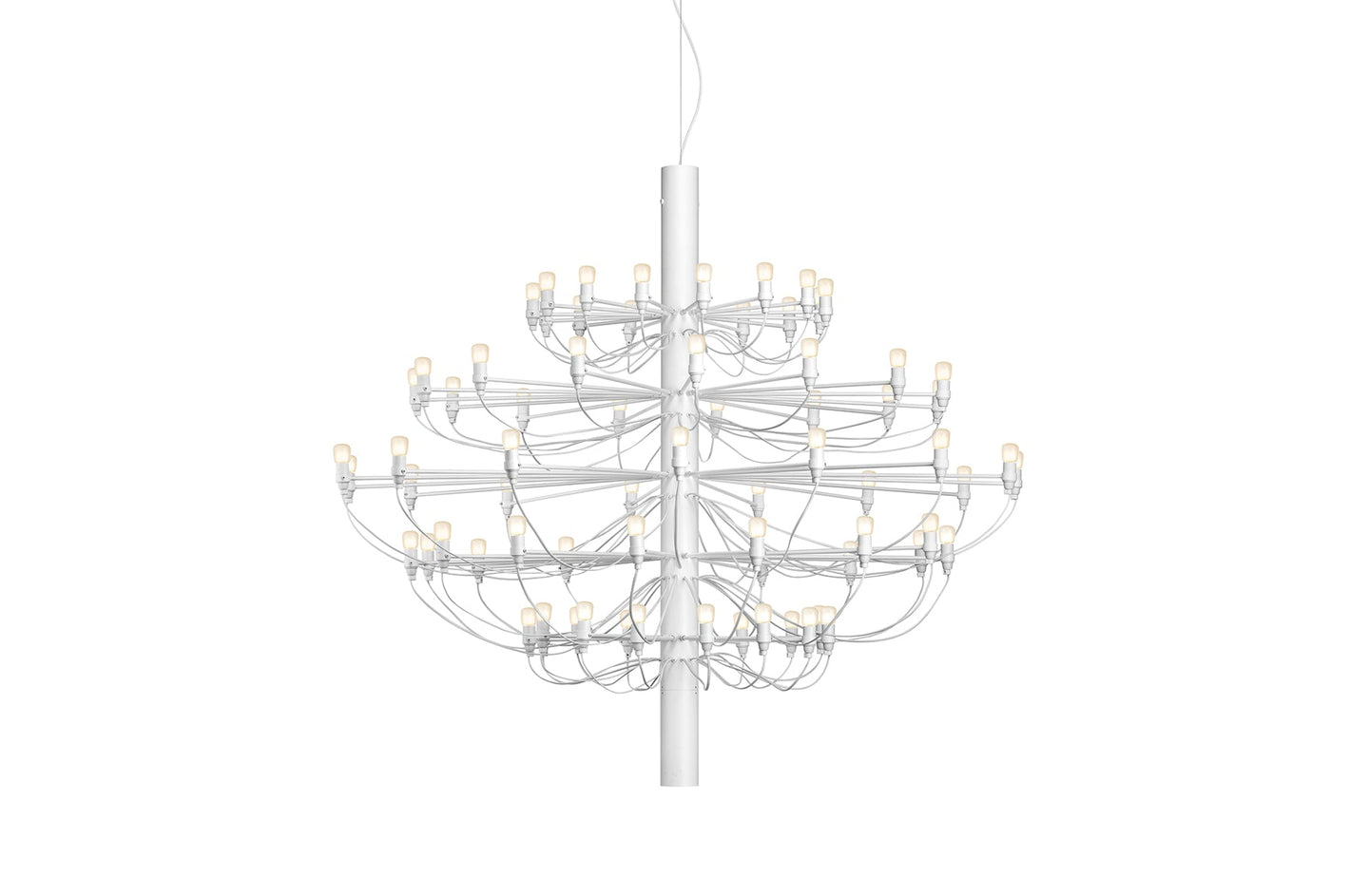2097/75 Frosted Bulbs Suspension Lamp-Flos-Space Furniture SG
