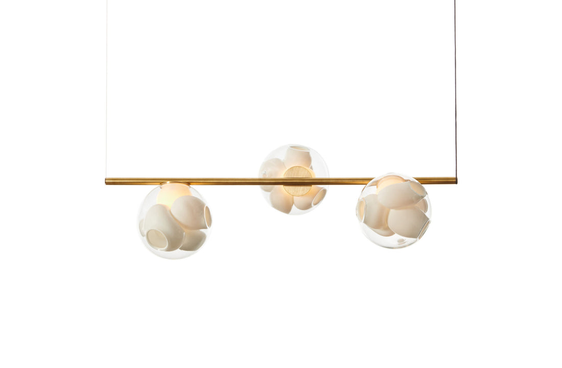 38.3V Stem Horizontal Suspended Lamp-Bocci-Space Furniture SG