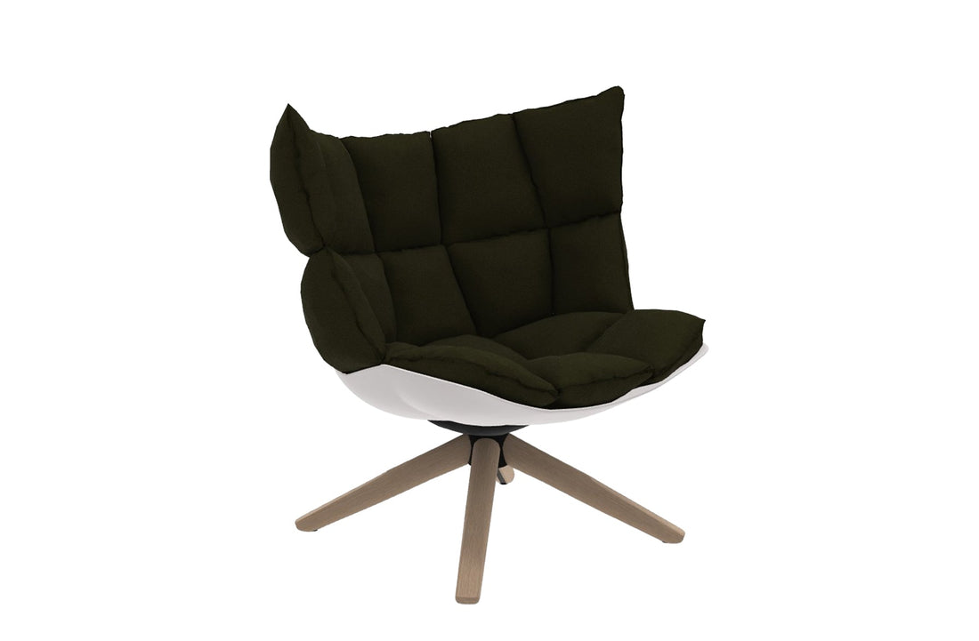 ASTRO Military Green Fabric / White Shell / Brushed Light Oak