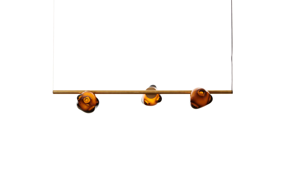 57.3 Stem Horizontal Suspended Lamp-Bocci-Space Furniture SG
