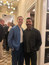 Designer Lee Broom and  Adrian Preman from Paul Conrad Architects. Photos c/o Space
