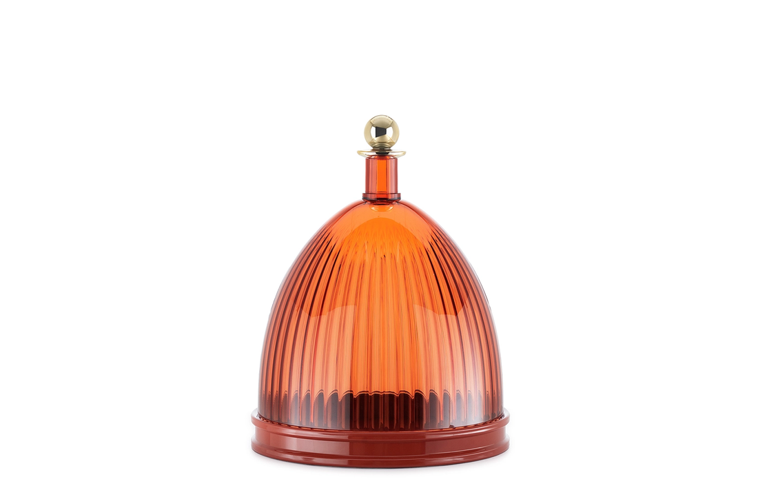 Amber/Brick Red