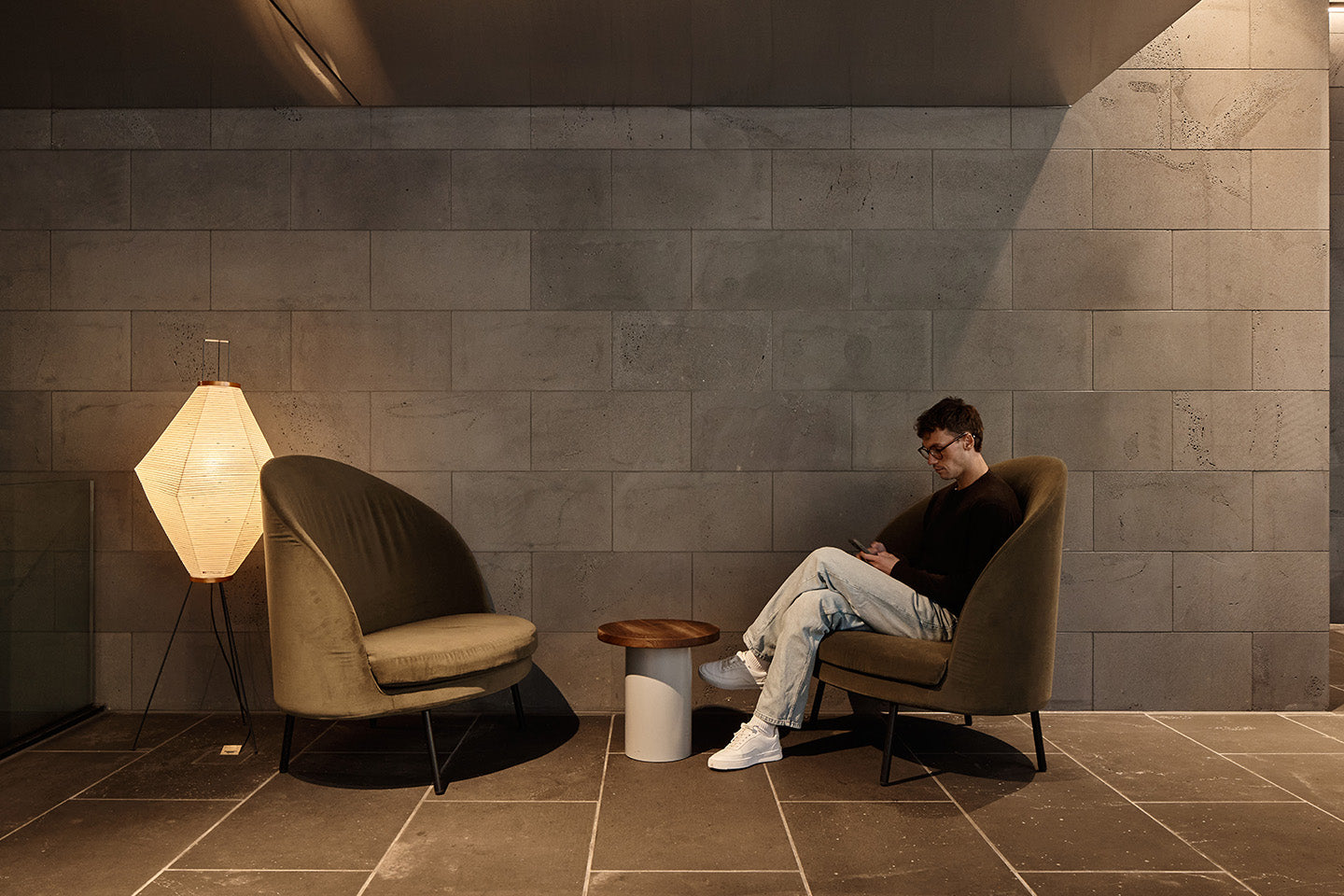 The Jim armchair by Swedish designers Claesson Koivisto Rune for Arflex. Photography © Peter Bennetts c/o Hassell.

