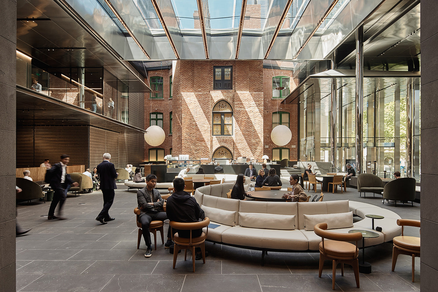 Iconic furniture and hybrid thinking at 120 Collins Street

