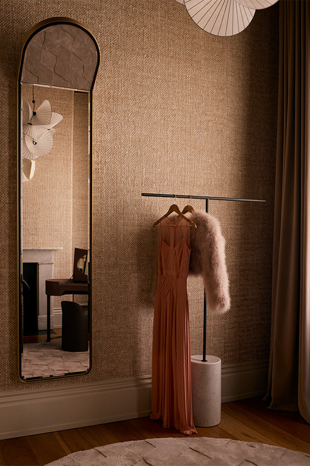The Living Divani Tonbo Coat Hanger and Baxter Stardust Mirror.
