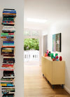 Adding to all the colour play is the sculptural arrangement of books on the Opinion Ciatti Original Ptolomeo Bookcase. Photo © Prue Ruscoe.
