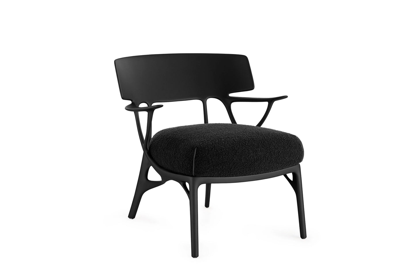 A.I. Lounge Armchair - Boucle Riccio-Kartell-Space Furniture SG

