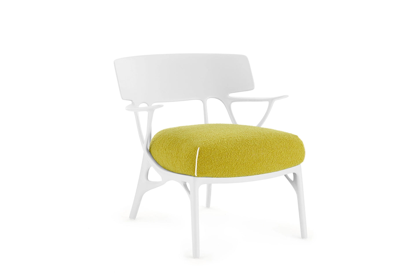 A.I. Lounge Armchair - Boucle Riccio-Kartell-Space Furniture SG
