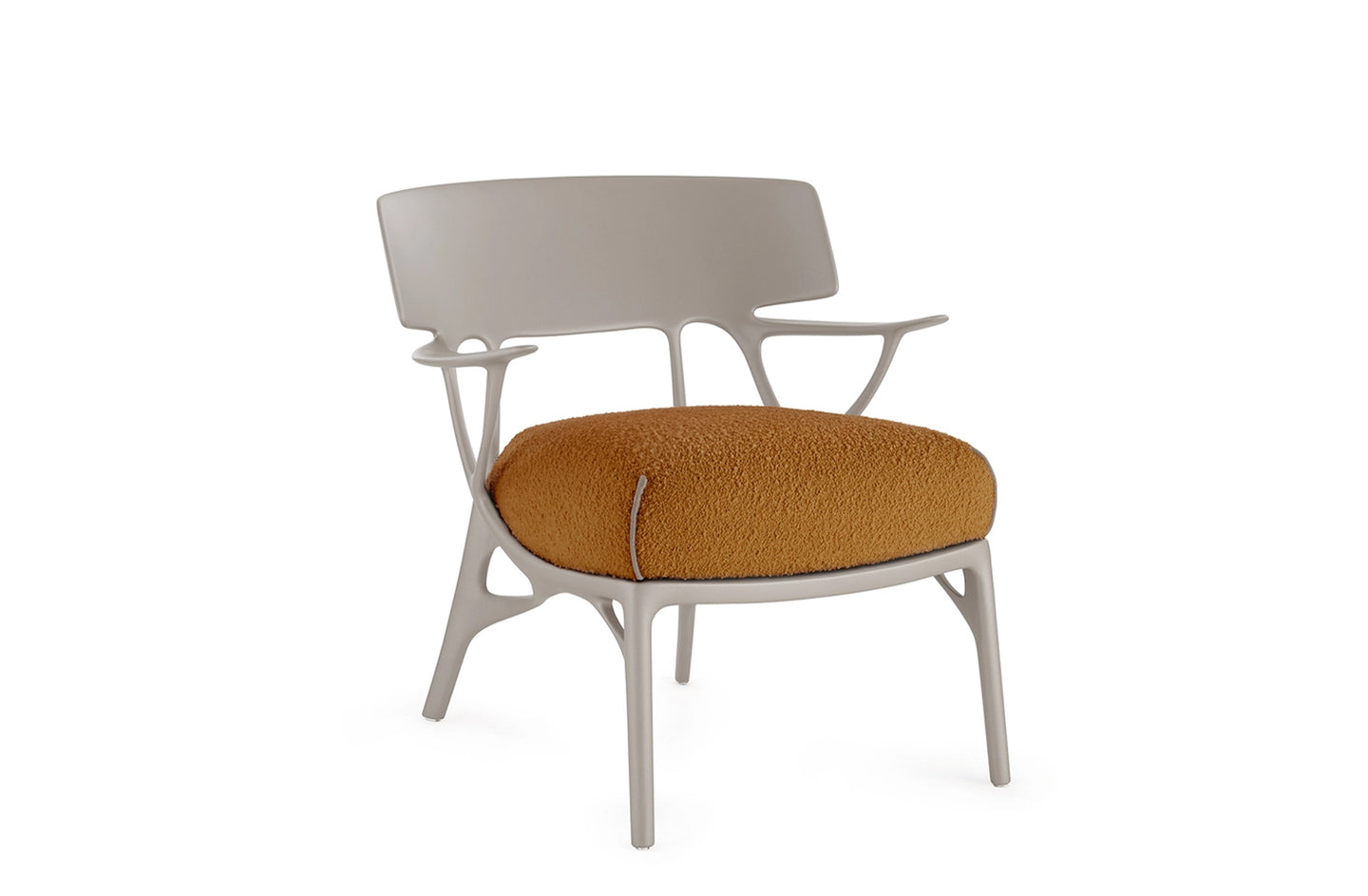 A.I. Lounge Armchair - Boucle Riccio-Kartell-Space Furniture SG
