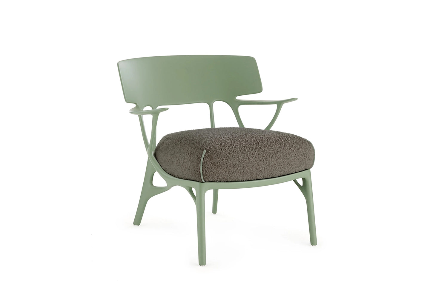 A.I. Lounge Armchair - Boucle Riccio-Kartell-Space Furniture SG
