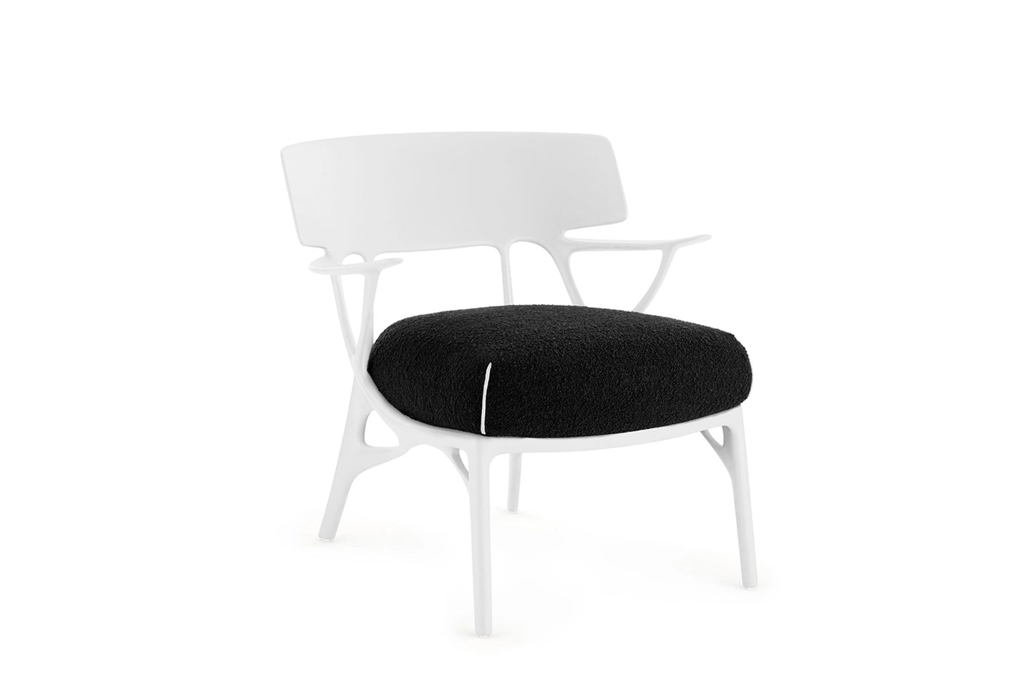 A.I. Lounge Armchair - Boucle Riccio-Kartell-Space Furniture SG
