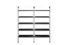 Adam Wood Bookcase - 10 Shelves - 3 Struts
