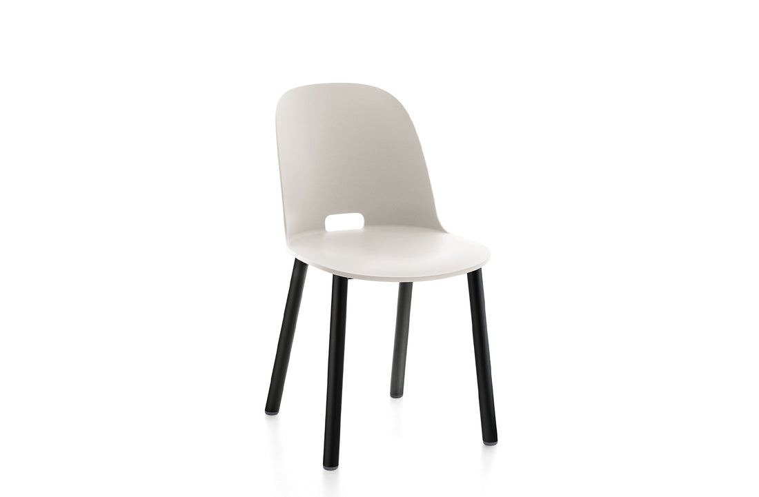 Black Powder Coated / White