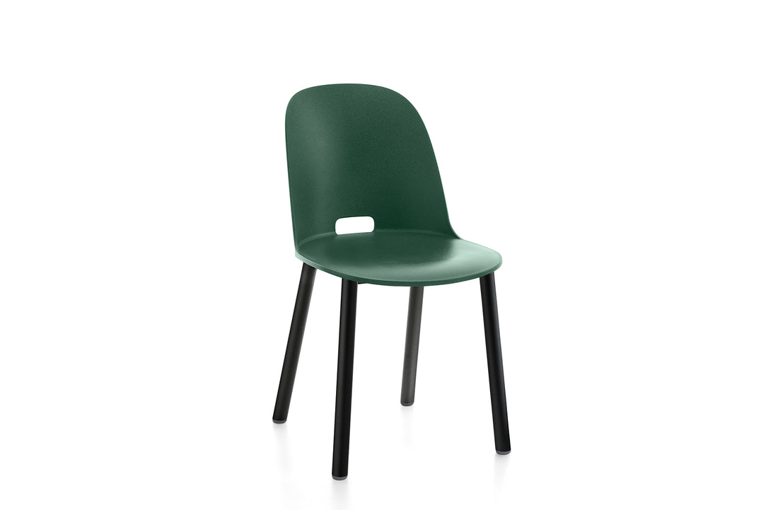 Black Powder Coated / Green