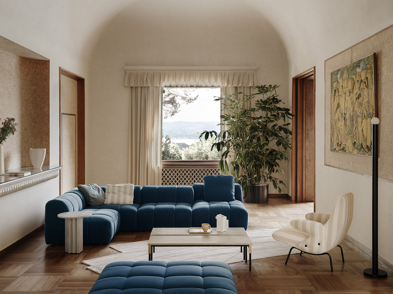 Arflex Strips sofa.

