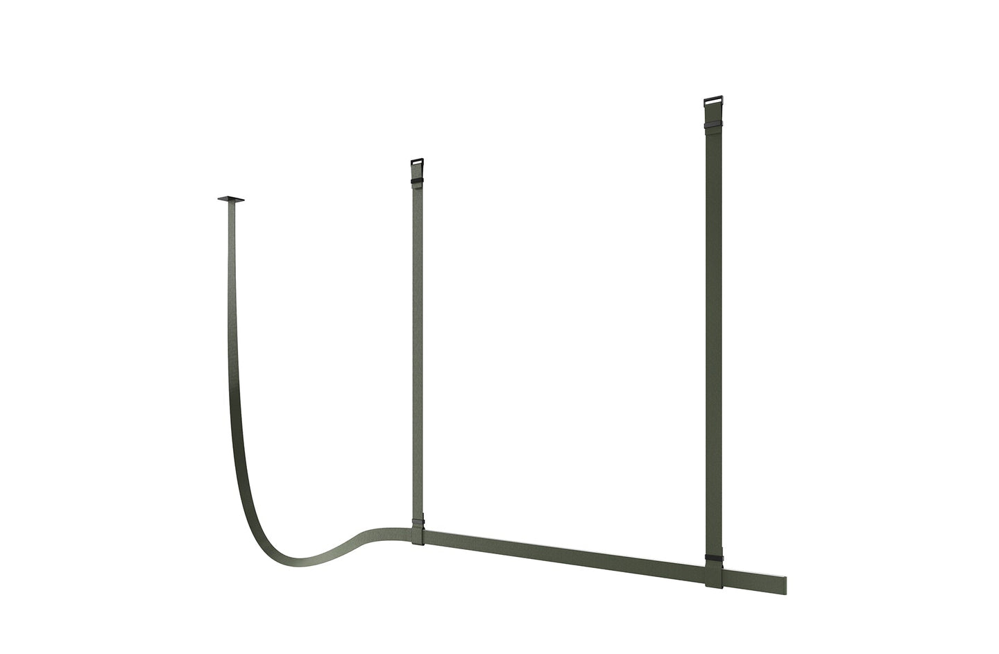 Belt Fabric Suspension Lamp-Flos-Space Furniture SG
