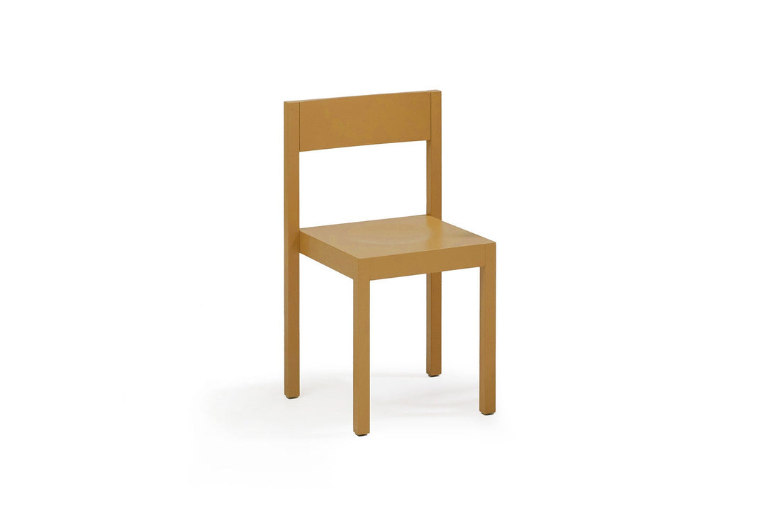 Polenta Yellow RAL 1006 lacquered beechwood