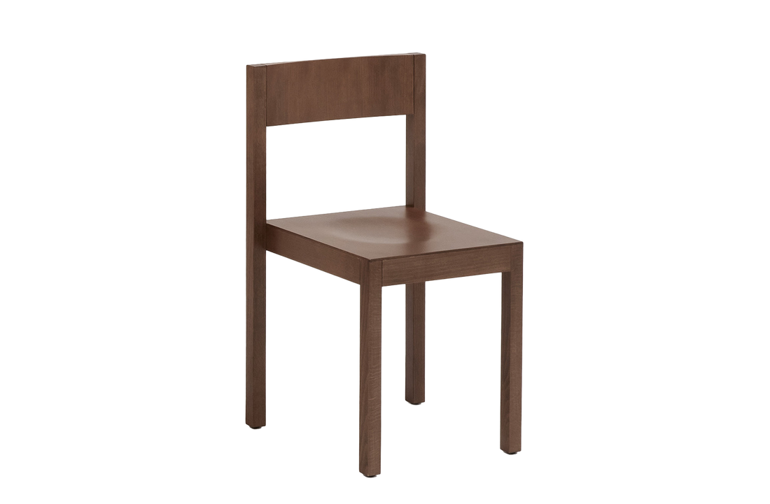 Walnut stained beechwood