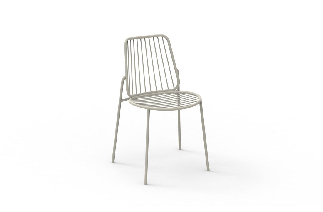 RAL 7044 Grey lacquered metal
