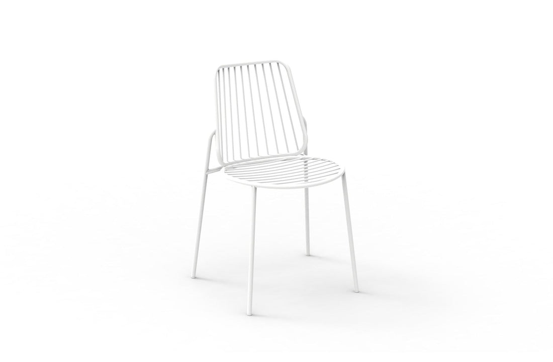 RAL 9016 White lacquered metal